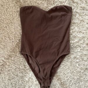 Princess Polly Brown Bodysuit